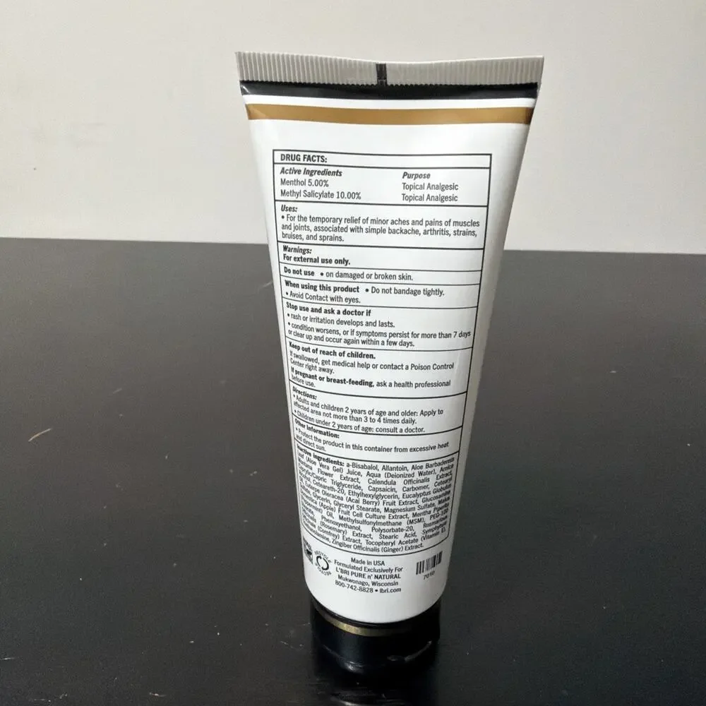 L'BRI Super Aloe Pain Relief Cream 4 Fl Oz Get The Relief You Need Naturally